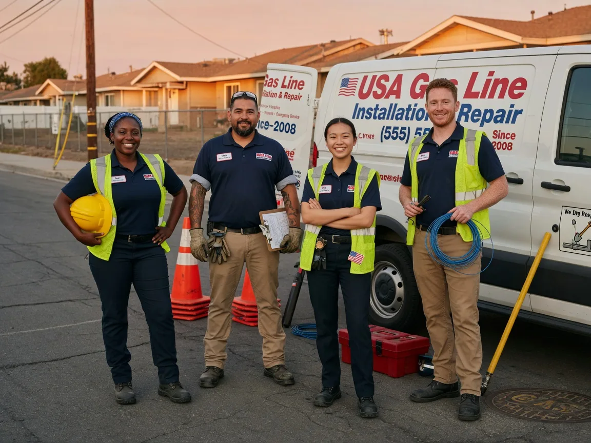 Gas Line Installation company in Crystal Lake, IA